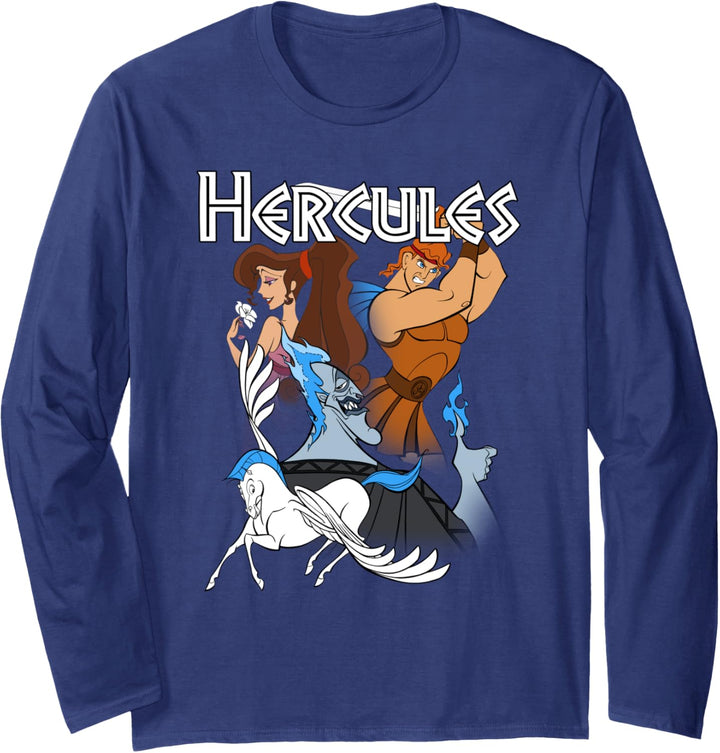 Disney Hercules Group Shot Langarmshirt