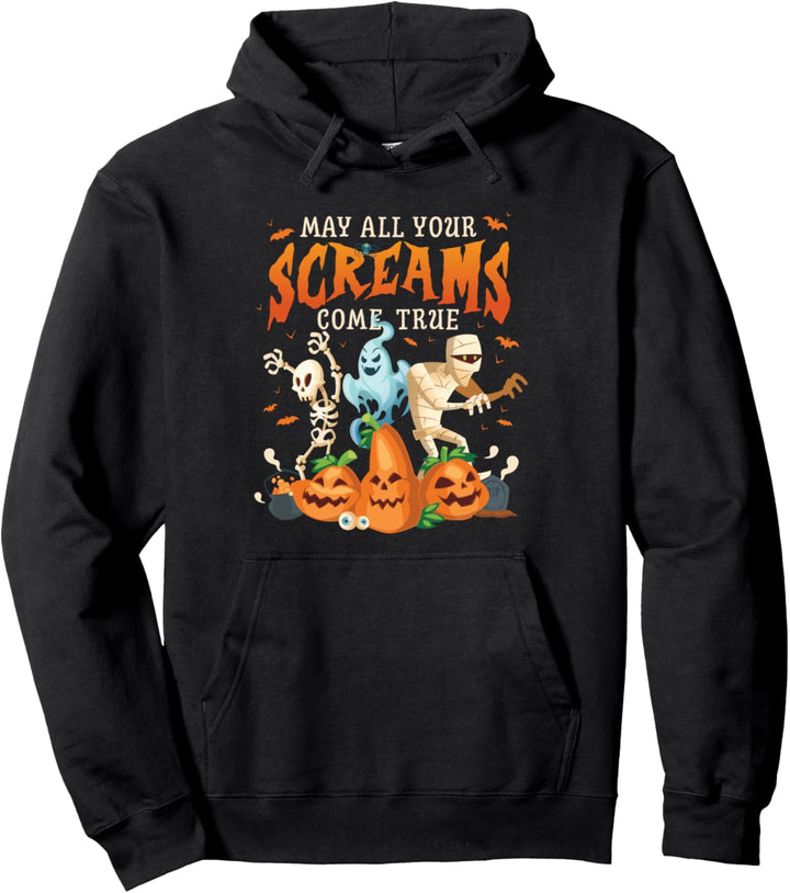 Happy Halloween Dekor Geist Skelett Zombie Kostüm Pullover Hoodie