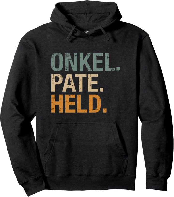Onkel Pate Held Geschenk für Taufpate Patenonkel Pullover Hoodie