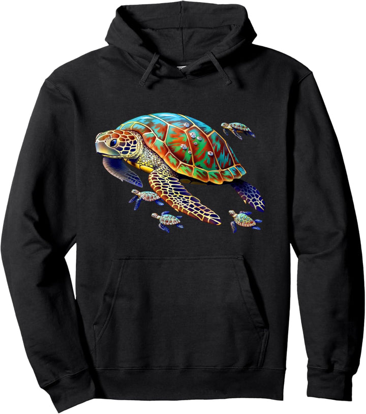 Schildkröten retten Schildkröten Meeresschutz Sauberer Ozean Pullover Hoodie