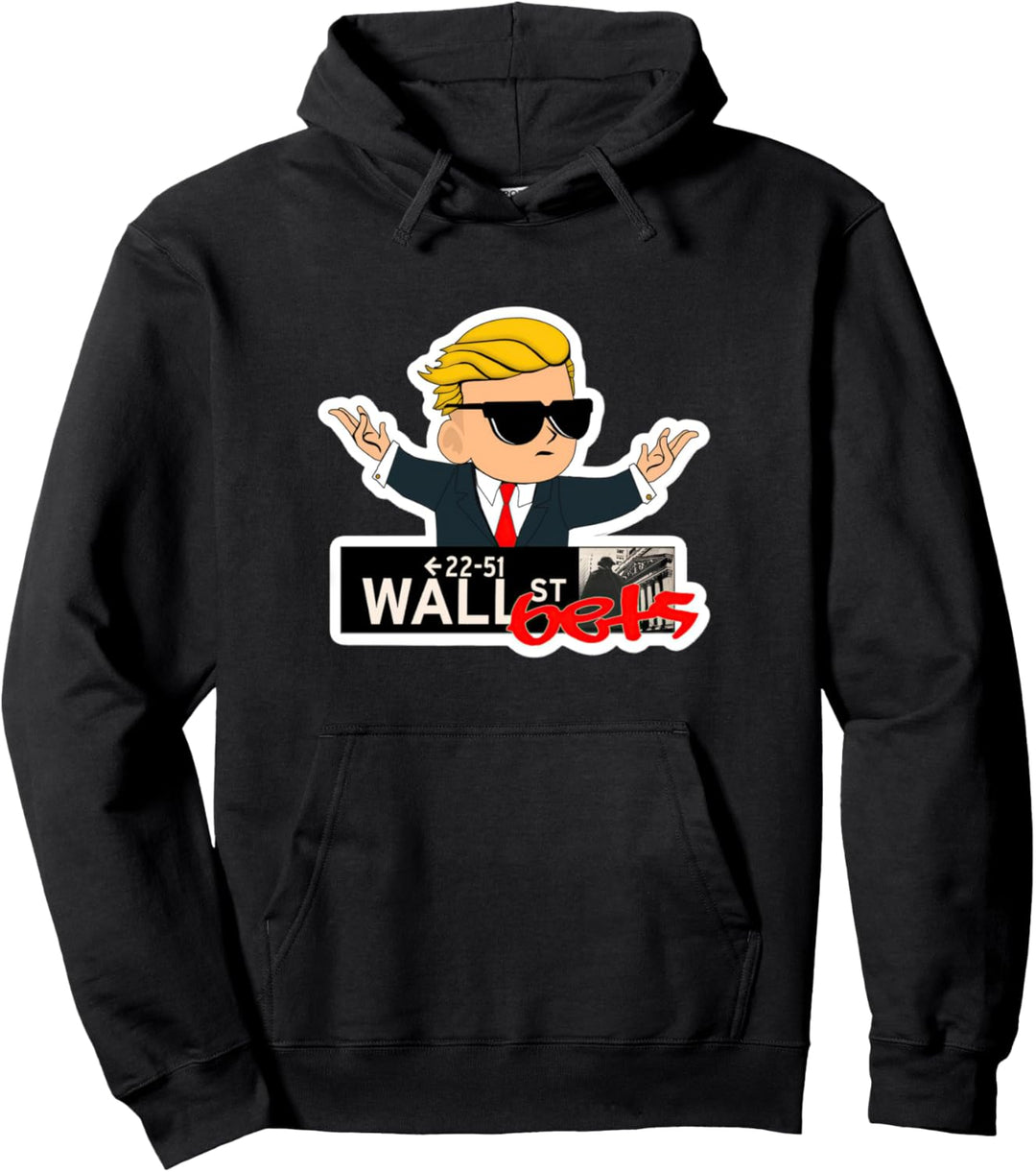 WSB - Stonks and Tendies Pullover Hoodie