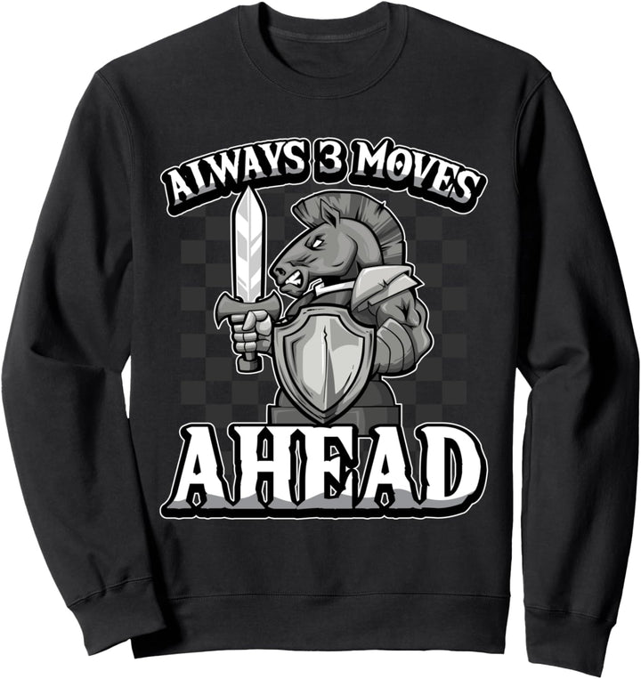 Immer 3 Züge voraus - Strategischer Schach Springer Sweatshirt
