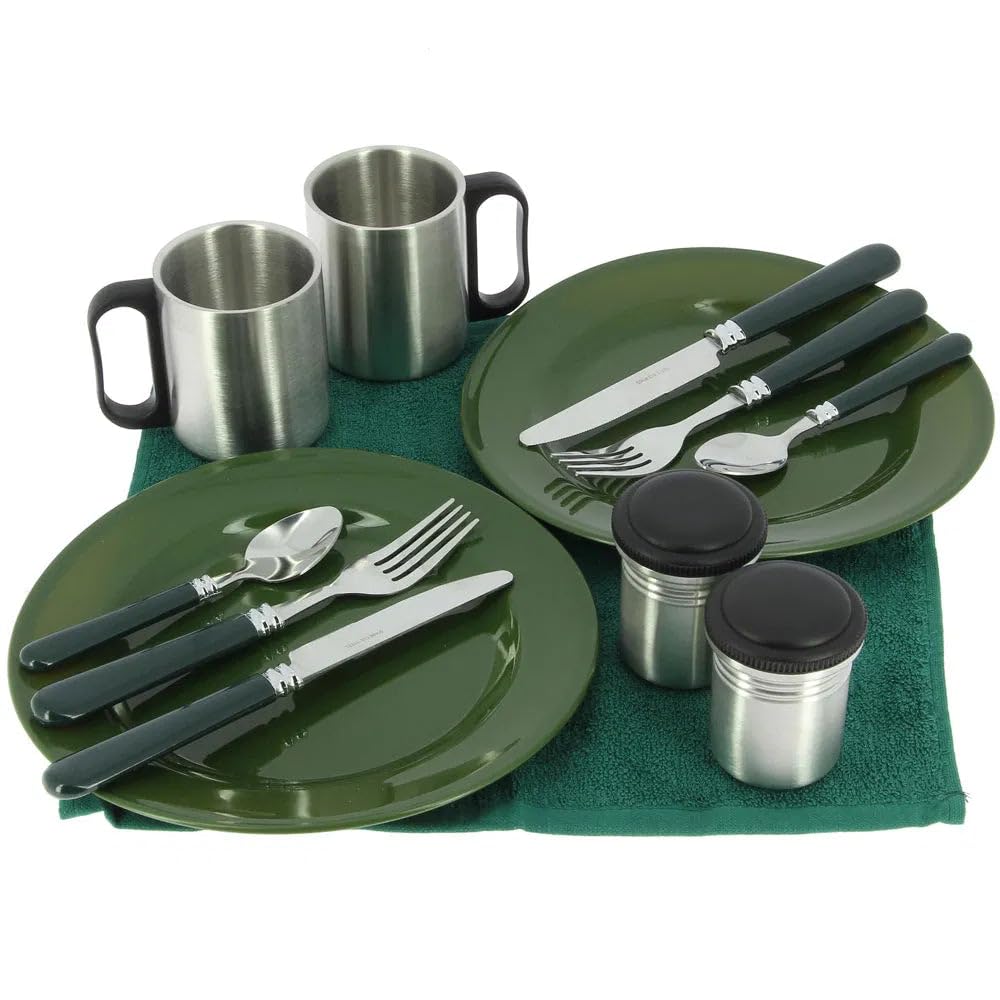 NGT Deluxe Cutlery Set Food, grün, L