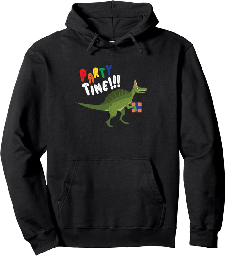 Dinosaurier Party Zeit! Lustiges Geschenk Fun Pullover Hoodie