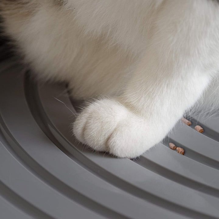 Iris Ohyama, Katzentoilette hop in / Katzenklo oben einstieg mit gerilltem Deckel, keine Verbreitung