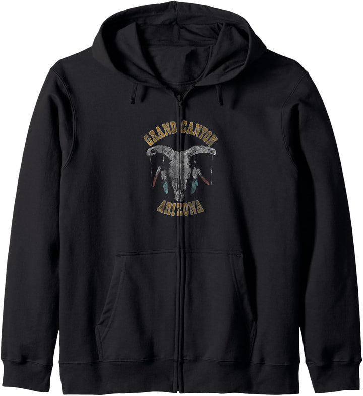 Grand Canyon Arizona Cow Skull Kapuzenjacke