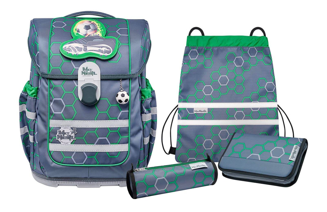 McNeill Schulranzen-Set 4-teilig Ergo Complete Soccer