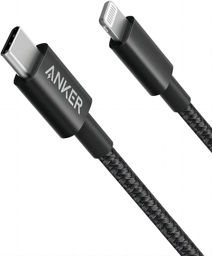 Anker USB C Lightning Kabel, 331 USB C auf Lightning Ladekabel 100cm, MFi zertifiziert, New Nylon Sc