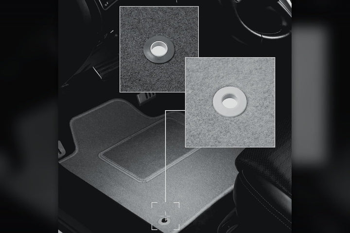 Automatte – Passend für Chrysler PT Cruiser Cabrio, Fliessheck 2000-2010 – Velours – Autozubehör - A