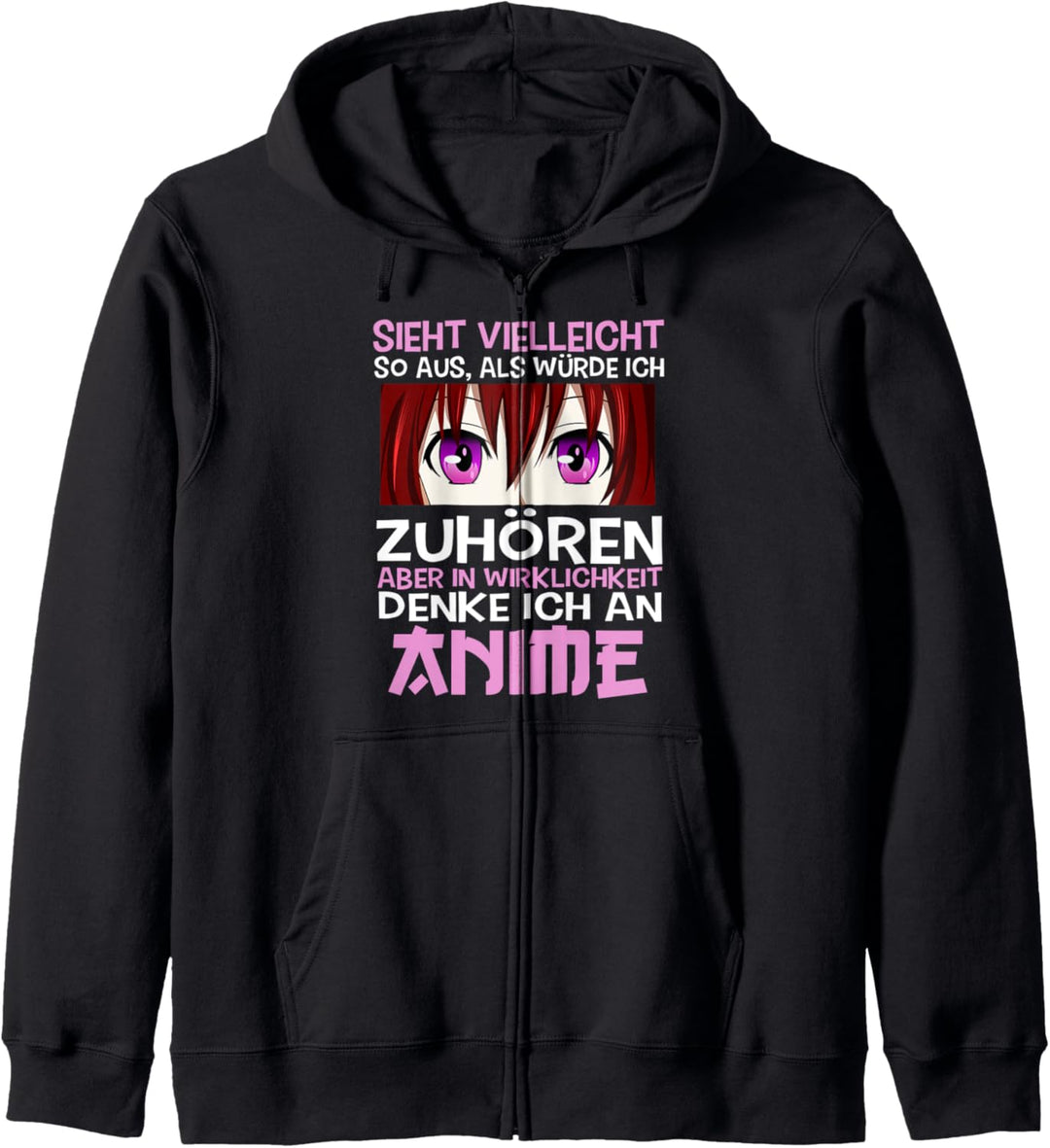 Sarkastischer Anime Manga Spruch - Lustig Statement Anime Kapuzenjacke