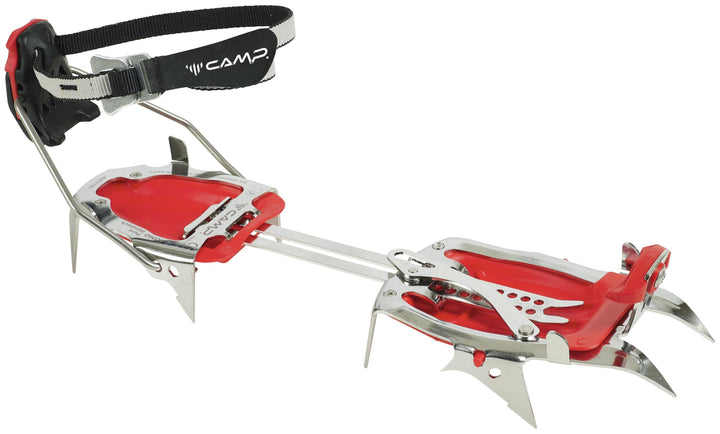 CAMP Skimo Pure Nanotech Rot - Leichtes Robustes Sandvik Nanoflex Steigeisen, Grösse One Size - Farb