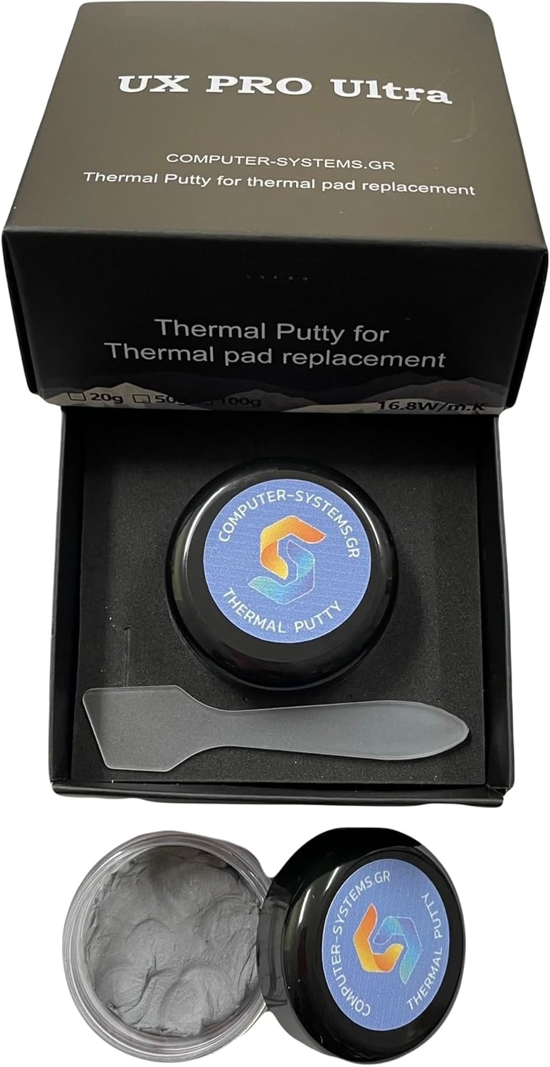 Original UX PRO Ultra 16,8W/m.K 50g Thermal Putty VGA GPU IC Prozessor Cooling Thermal Pad CSGR 50 g