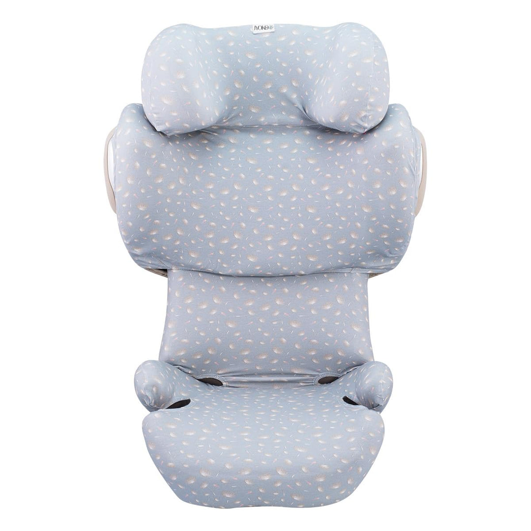 JYOKO Kids Bezug kompatibel mit Cybex Solution Q2 Fix, Q3, Cybex Z Fix, Gb Elian (Dandelion), DANDEL