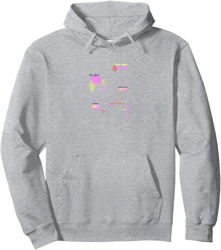 MTV Neon Scatter Pullover Hoodie