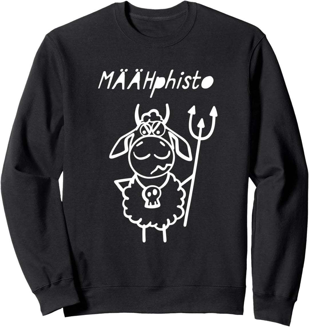 Mephisto Faust Schaf T Shirt für Goethe und Schaf Fans Sweatshirt