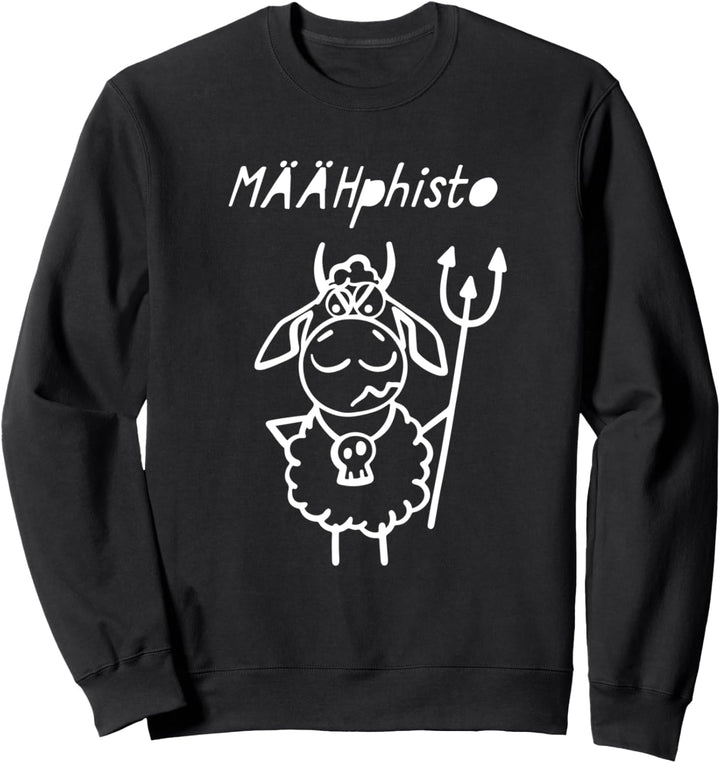Mephisto Faust Schaf T Shirt für Goethe und Schaf Fans Sweatshirt