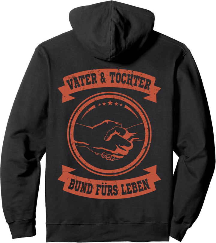 Stolzer Papa Vater und Tochter Bund fürs Leben Geburtstag Pullover Hoodie