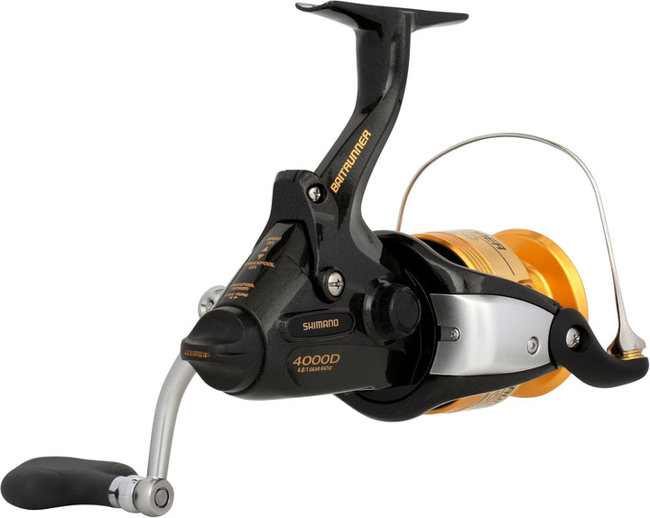 Shimano Baitrunner D Spinnrolle (4.8:1) BTR4000D, BTR4000D