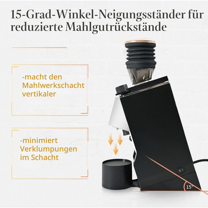 Neigungsständer mit Dosierbecherständer, kompatibel mit Eureka Mignon Espresso-Kaffeemühle, langlebi