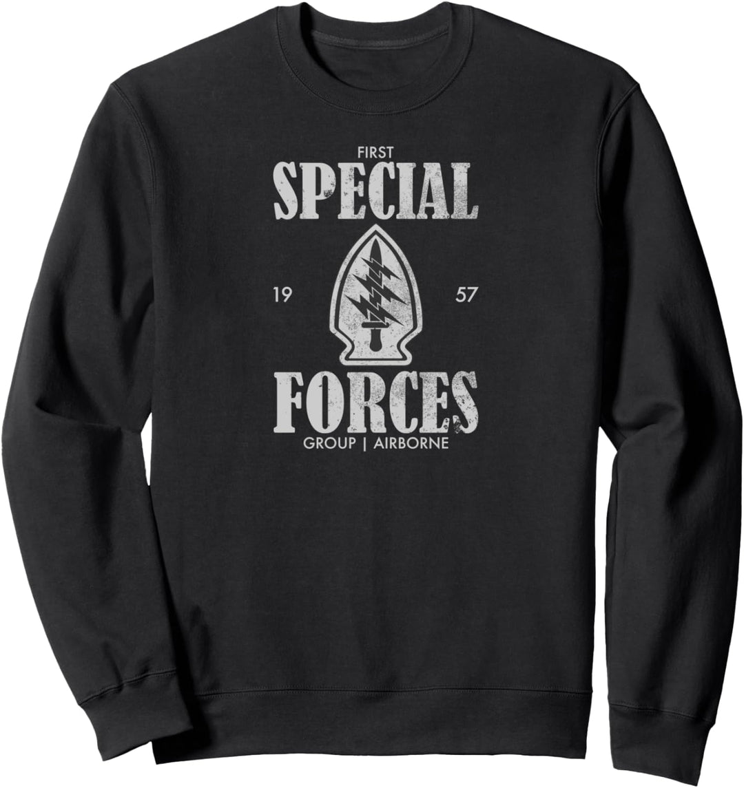 1st Special Forces (Airborne) (distressed) Sweatshirt