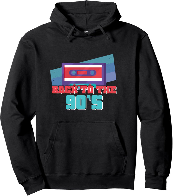 Retro 90s Party Ära - Vintage Neunziger Oldschool 90er Pullover Hoodie