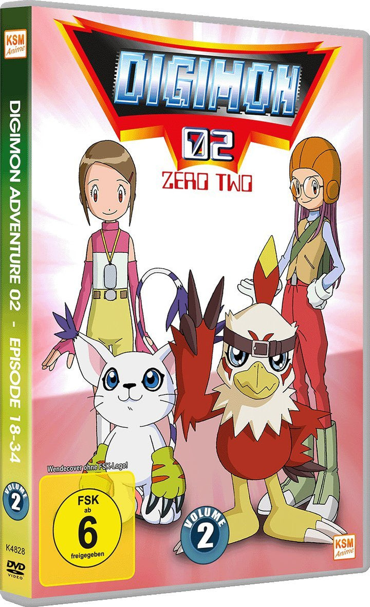 Digimon Adventure 02 (Volume 2: Episode 18-34) [3 DVDs], DVD