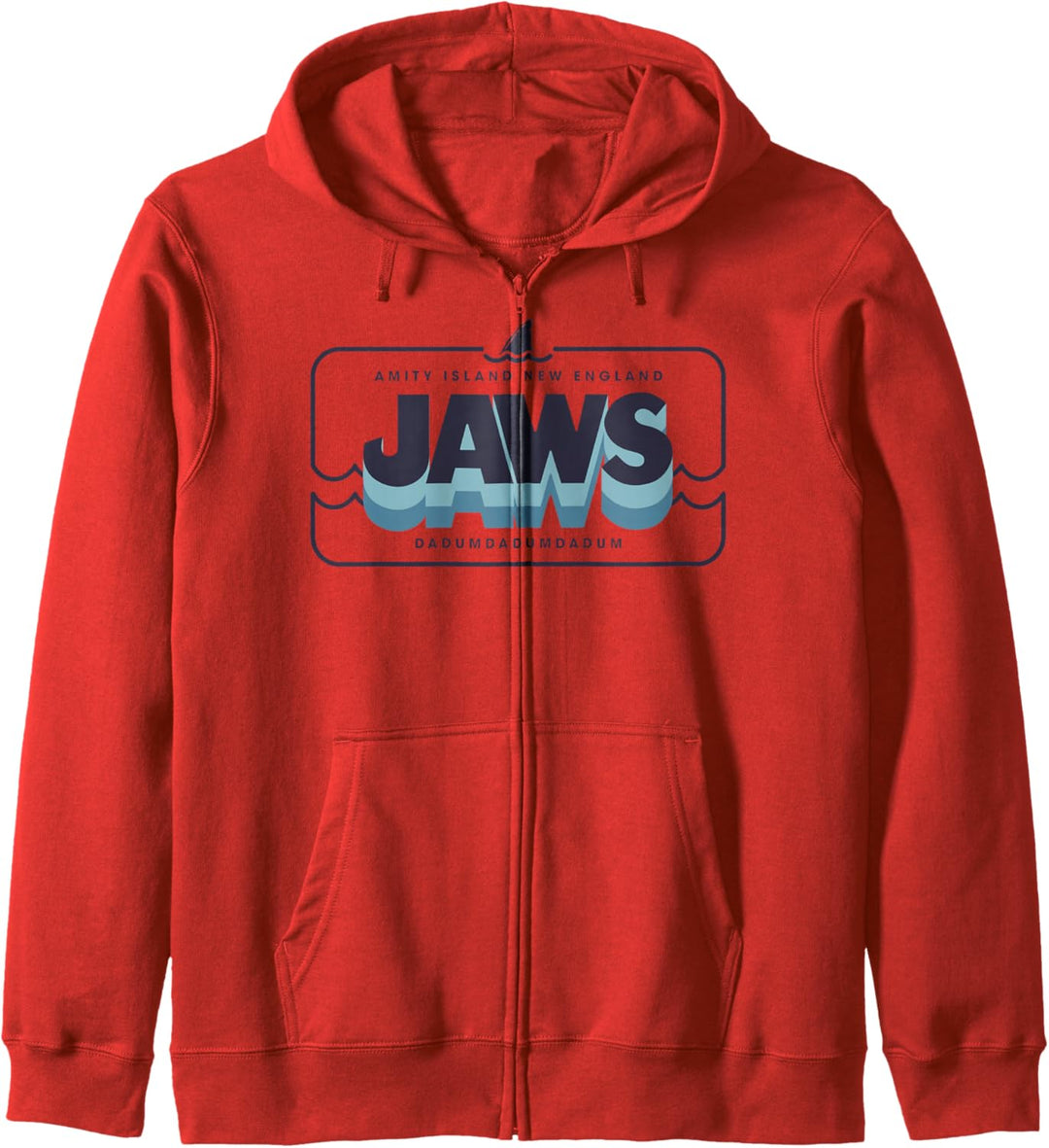 Jaws Logo Box Up Kapuzenjacke