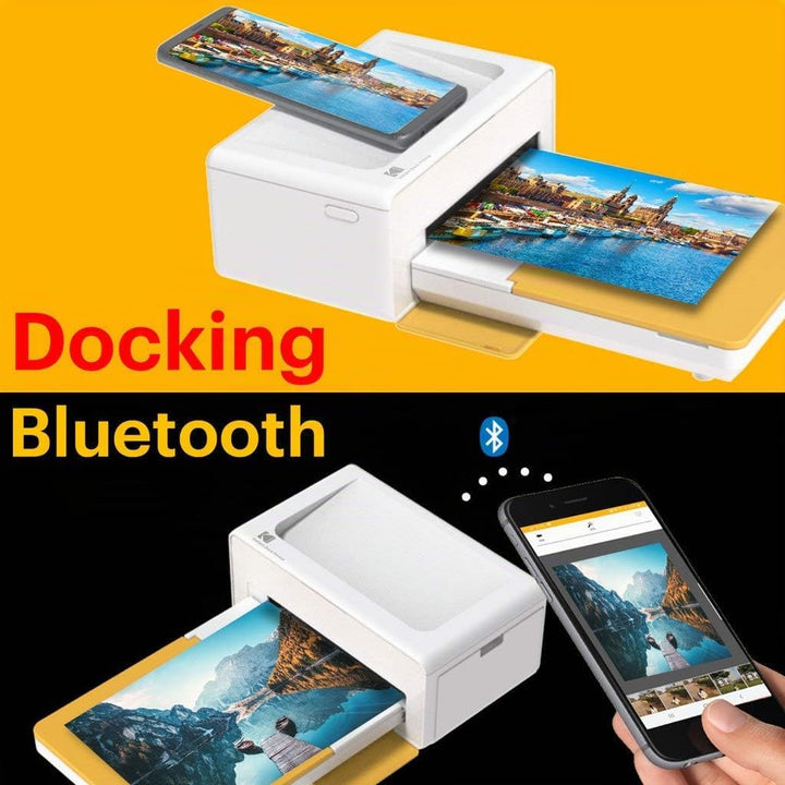 Kodak Dock Plus 4Pass Sofortbilddrucker (10 x 15 cm) + 10 Blatt Impresora + 10 Hojas, Impresora + 10