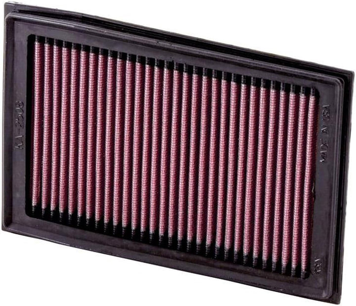 K&amp;N KA-2508 Motorrad Tauschluftfilter, Rot