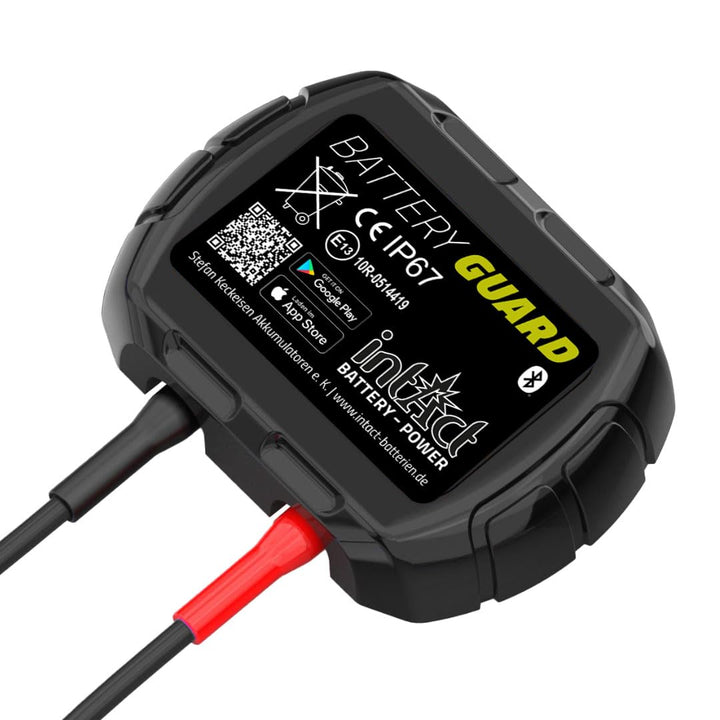 Intact Battery-Guard, Batteriewächter zur Bluetooth-Überwachung von 12V Blei- und Lithium-Batterien,