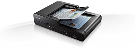 Canon DR-F120 imageFORMULA Flachbett- und Einzugsscanner A4, 2400dpi, 50 Blatt ADF, 20 Seiten/Min, P