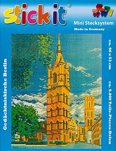 stickit Mini Stecksystem Gedächtniskirche Berlin ca. 9.800 Teile Nr. 41263