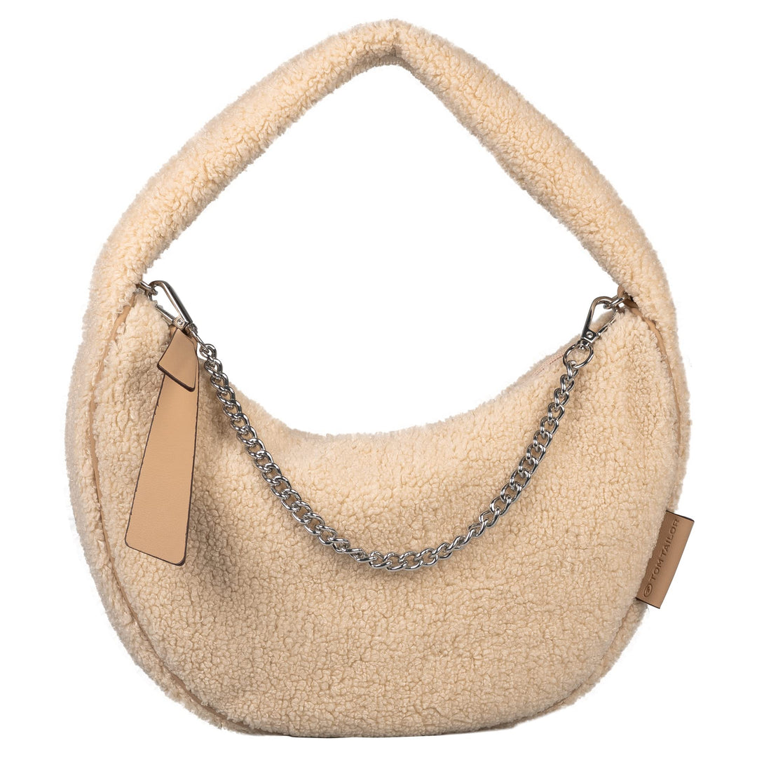 TOM TAILOR bags Ginny Damen Schultertasche Handtasche Klein Mixed Beige Einheitsgrösse, Mixed Beige