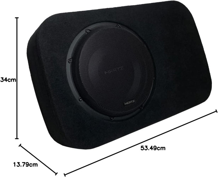 10" / 25cm Subwoofer Leergehäuse Auto KFZ für Hertz MPS 250