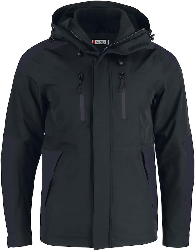 CliQue Unisex Stafford Jacket Jacke, Navy, L