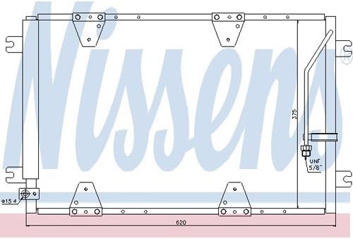 NISSENS 940174 Kondensator, Klimaanlage