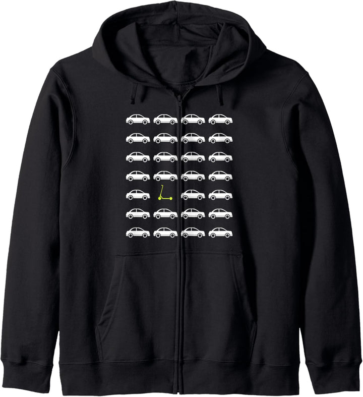 E-Roller Geschenk E-Scooter Kapuzenjacke