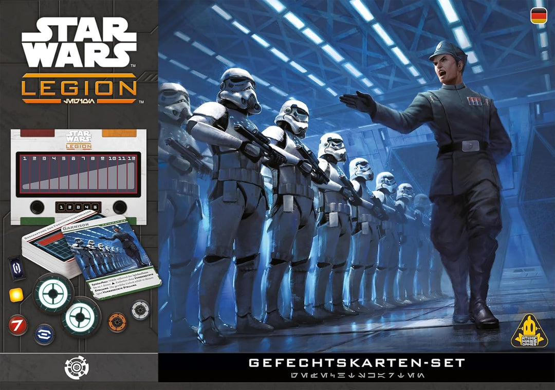 Asmodee, Star Wars: Legion – Gefechtskarten-Set, Atomic Mass Games, Erweiterung, Tabletop, 2 Spieler