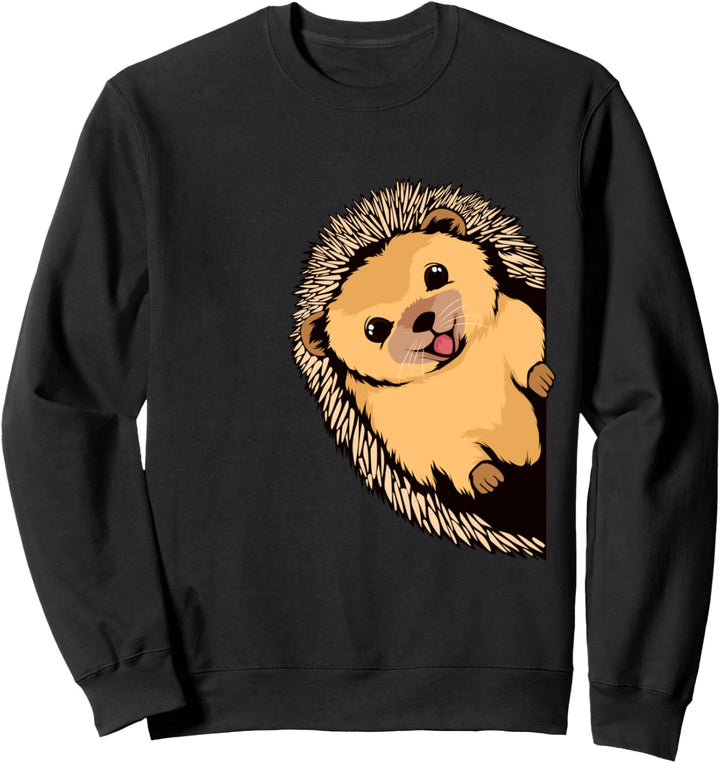Igel von der Seite Igel Sweatshirt