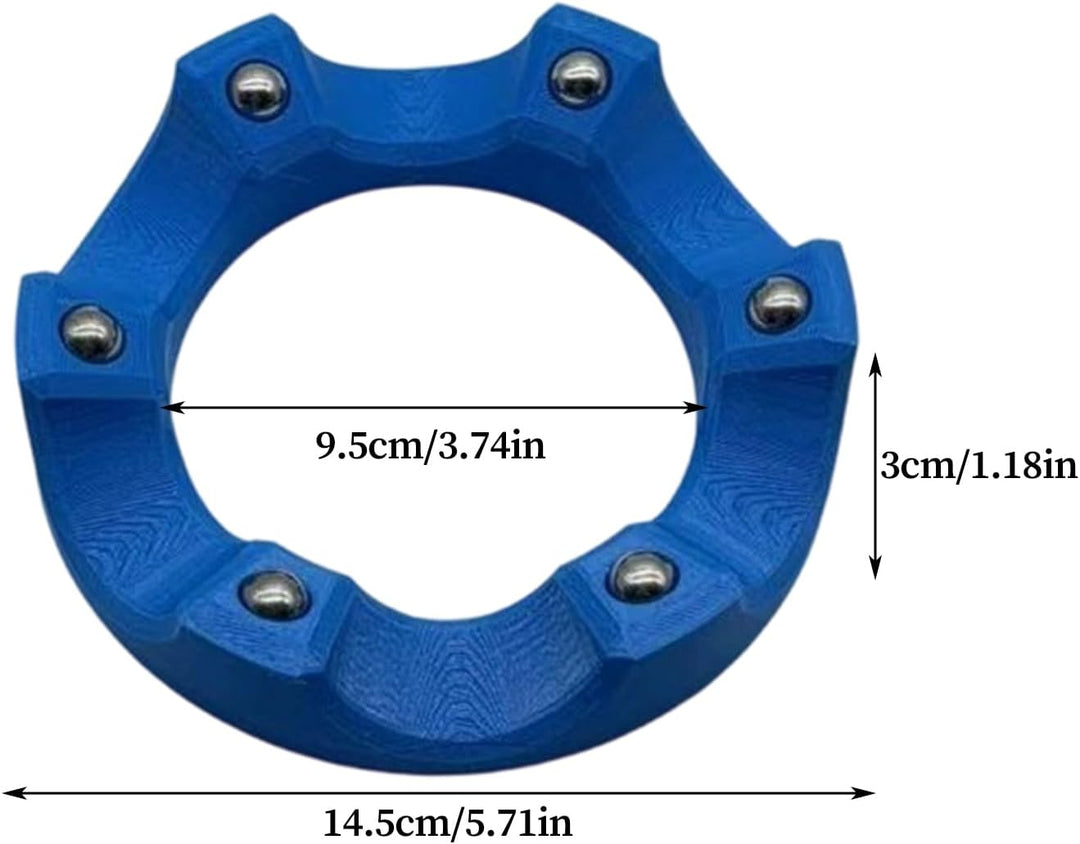 Bowling Kugel Spinner | Mit Mehrwinkel-Griff Rutschfester Und Universeller Glatter Oberfläche,Kugel