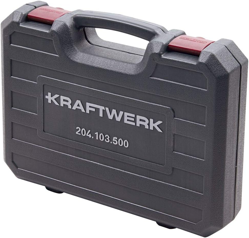 KRAFTWERK 204103500 Werkzeugkoffer 1/4 + 3/8&