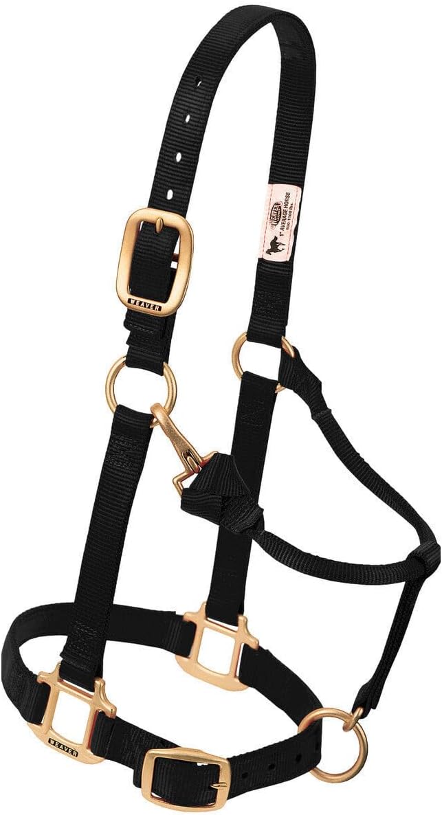 Weaver Leather Original verstellbares Nylonhalfter für Pferde S Horse himbeere, S Horse himbeere
