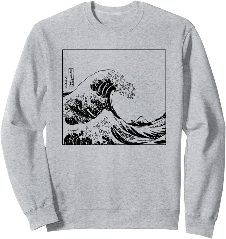 Die grosse Welle vor Kanagawa-Japanern Sweatshirt