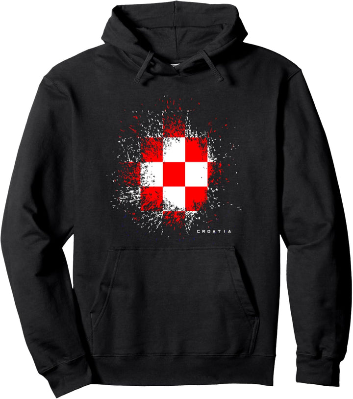 Hrvatska Flagge Kroatien Pullover Hoodie