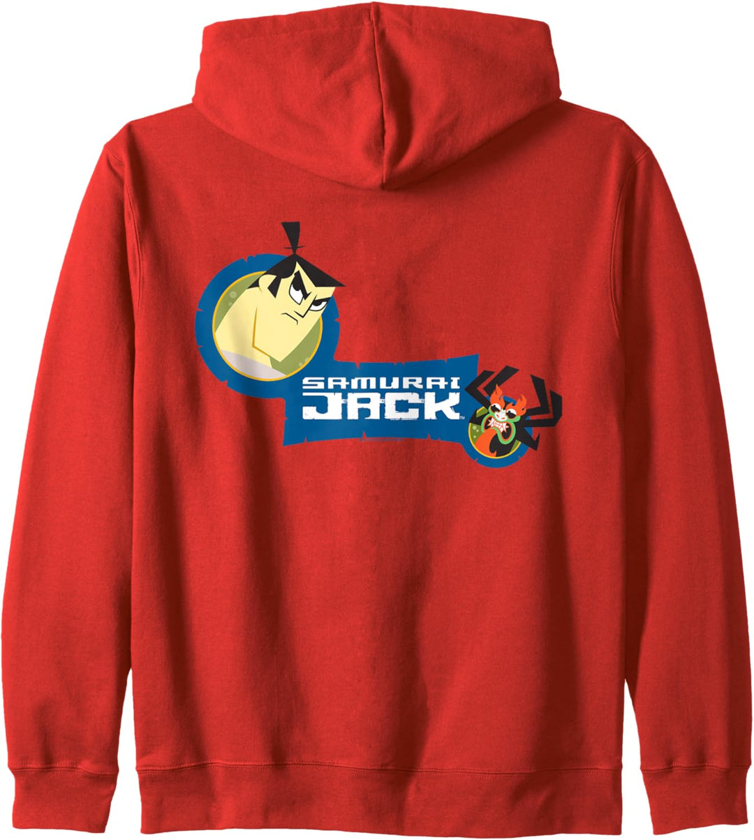 Samurai Jack Samurai Jack &amp; Aku Blue Kapuzenjacke