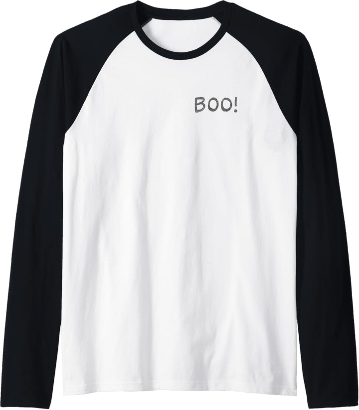 Peanuts Halloween Boo Raglan