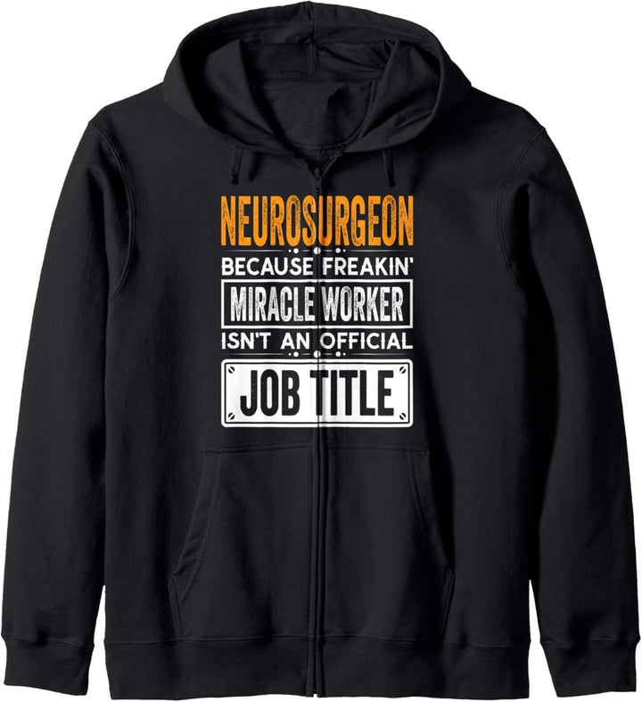 Neurosurgeon Official Job Title - Funny Neurosurgeons Job Kapuzenjacke
