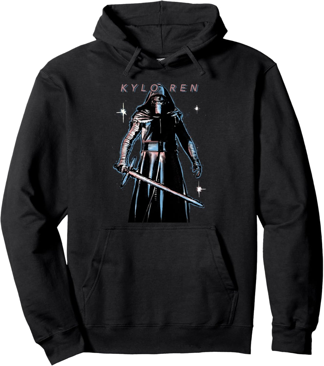 Star Wars The Force Awakens Kylo Ren Portrait Pullover Hoodie