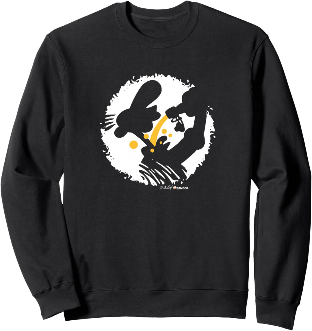 WERNER Hau wech! Schwarz Sweatshirt