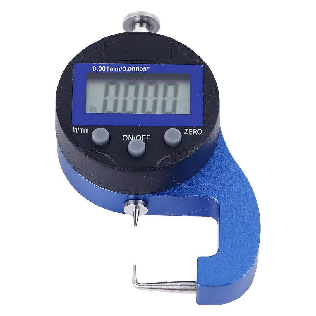 FTVOGUE Digitales Dickenmessgerät, Aluminiumlegierung, 0,01 Mm Auflösung, LCD-Display, Ideal für den